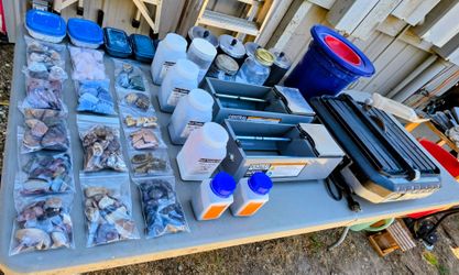 Rock tumbling starter set