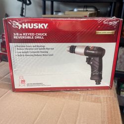 Husky 3/8 Keyed Chuck Reversible Drill
