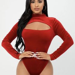 Red Velvet Bodysuit