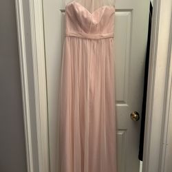 Amsale Peach Evening Gown, 6