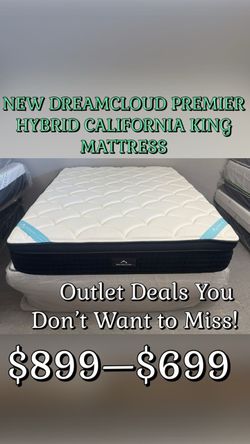 New DreamCloud Premier Hybrid California King Mattress