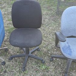 3 Cushion Office Chairs 