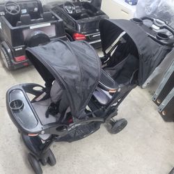 Sit And Stand Double Stroller