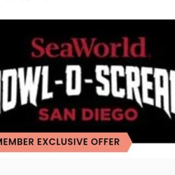Howl O Scream SeaWorld Tickets