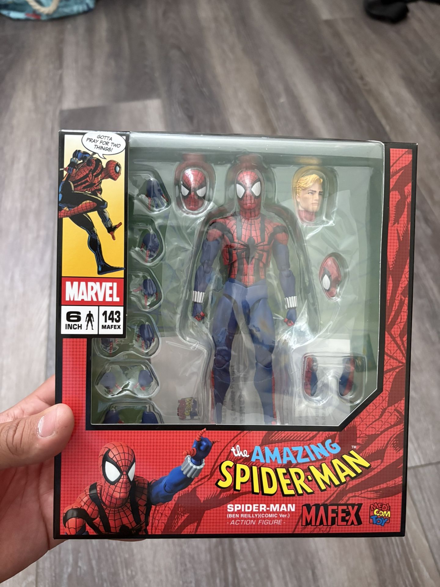 Mafex 143 Ben Reilly Spider-Man