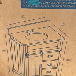 Bathroom  Vanity’s  With Zinc 