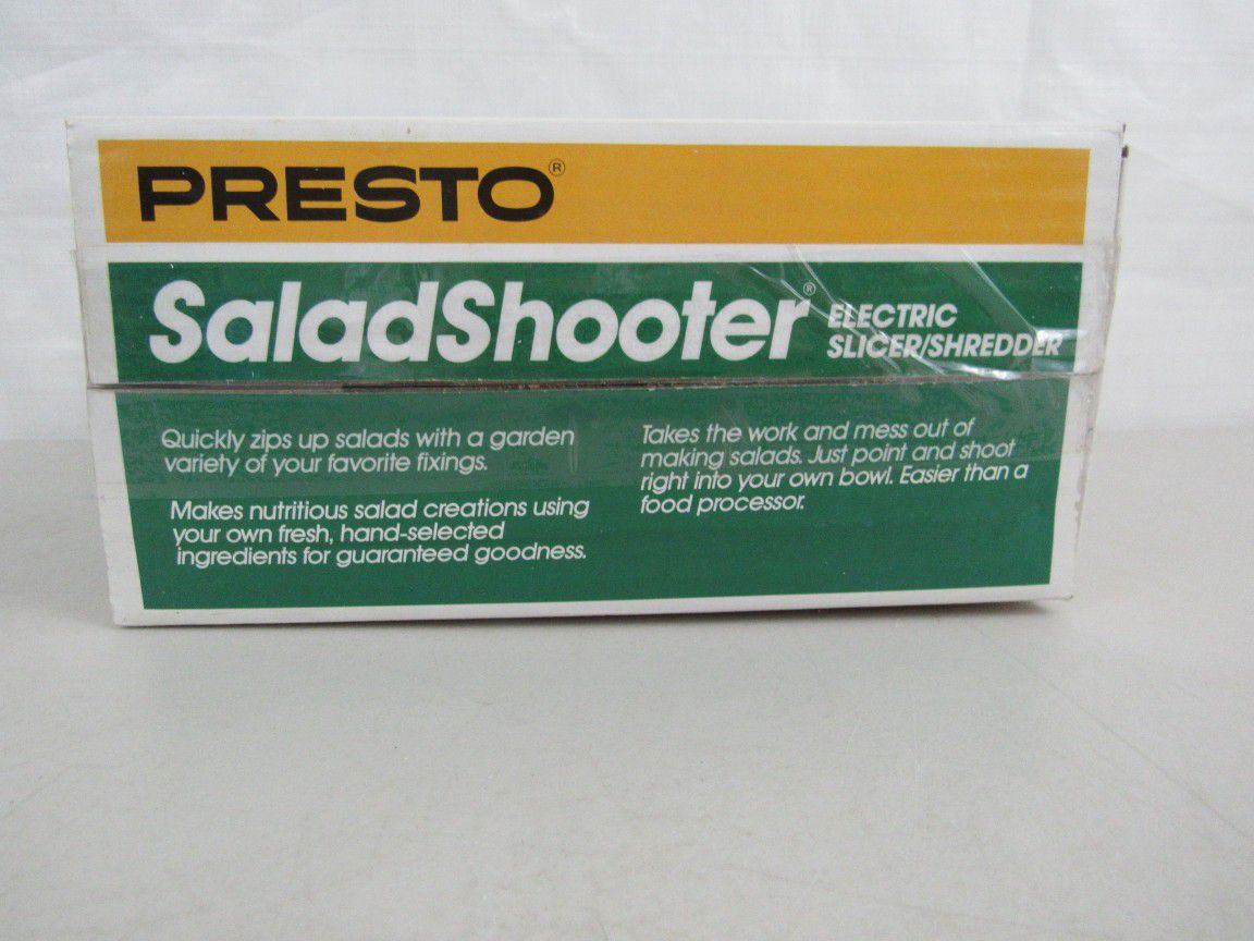 Presto Salad Shooter Slicer/Shredder - household items - by owner -  housewares sale - craigslist