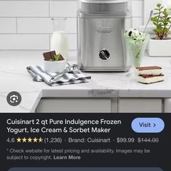 Cuisineart Ice cream & Sorbet Maker