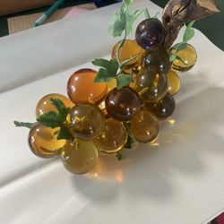 Vintage Lucite Grapes 