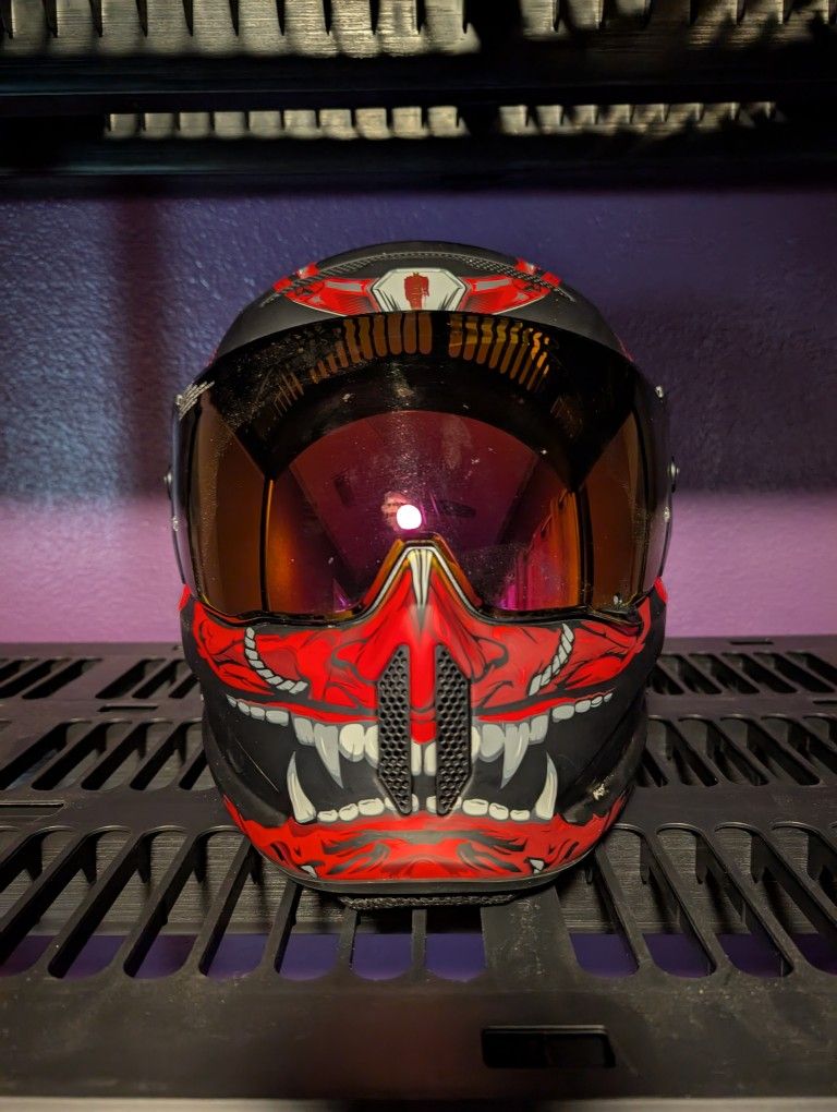 Ruroc Helmet With Shockwave Sound System