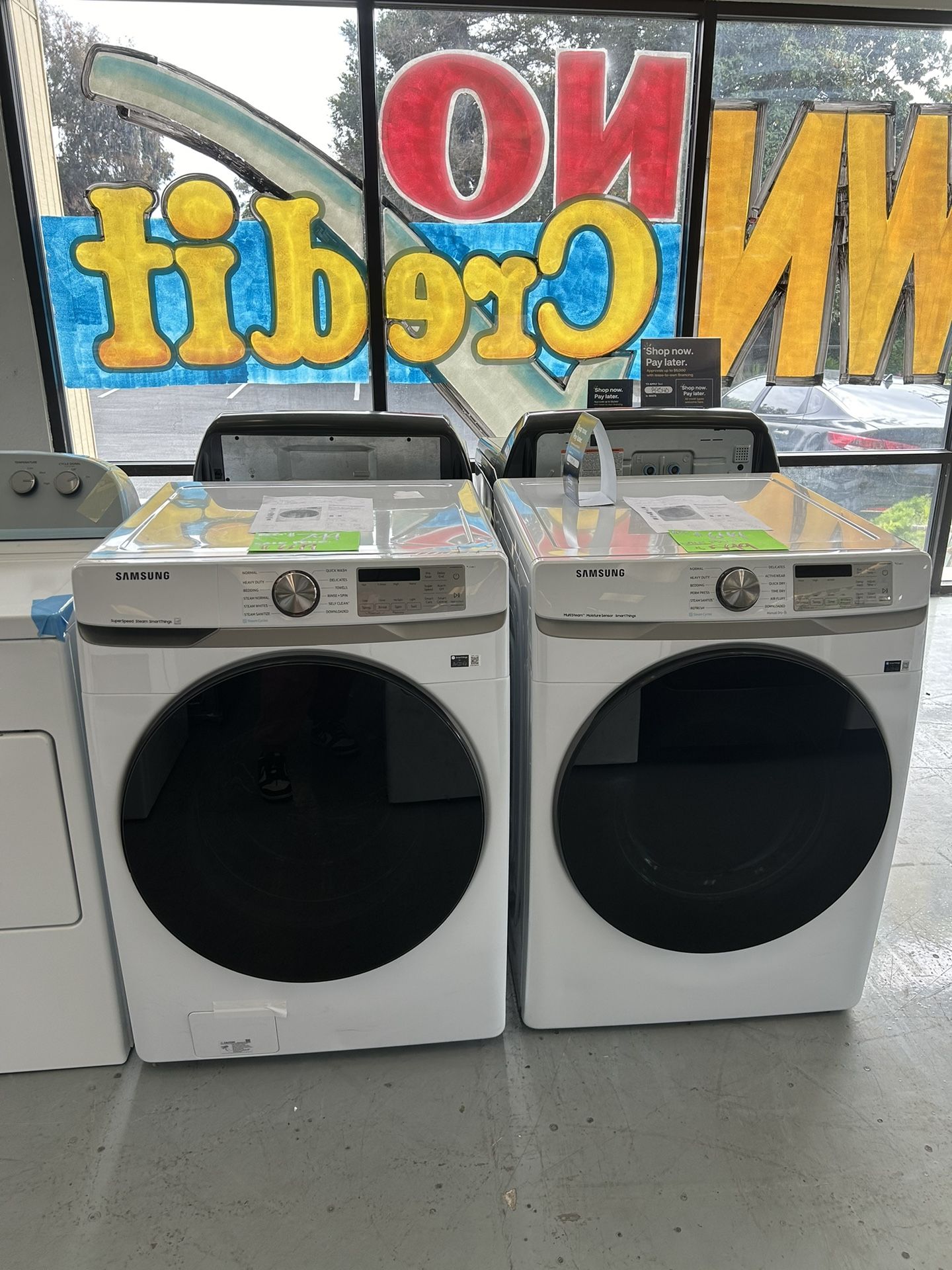 Washer And Dryer Set