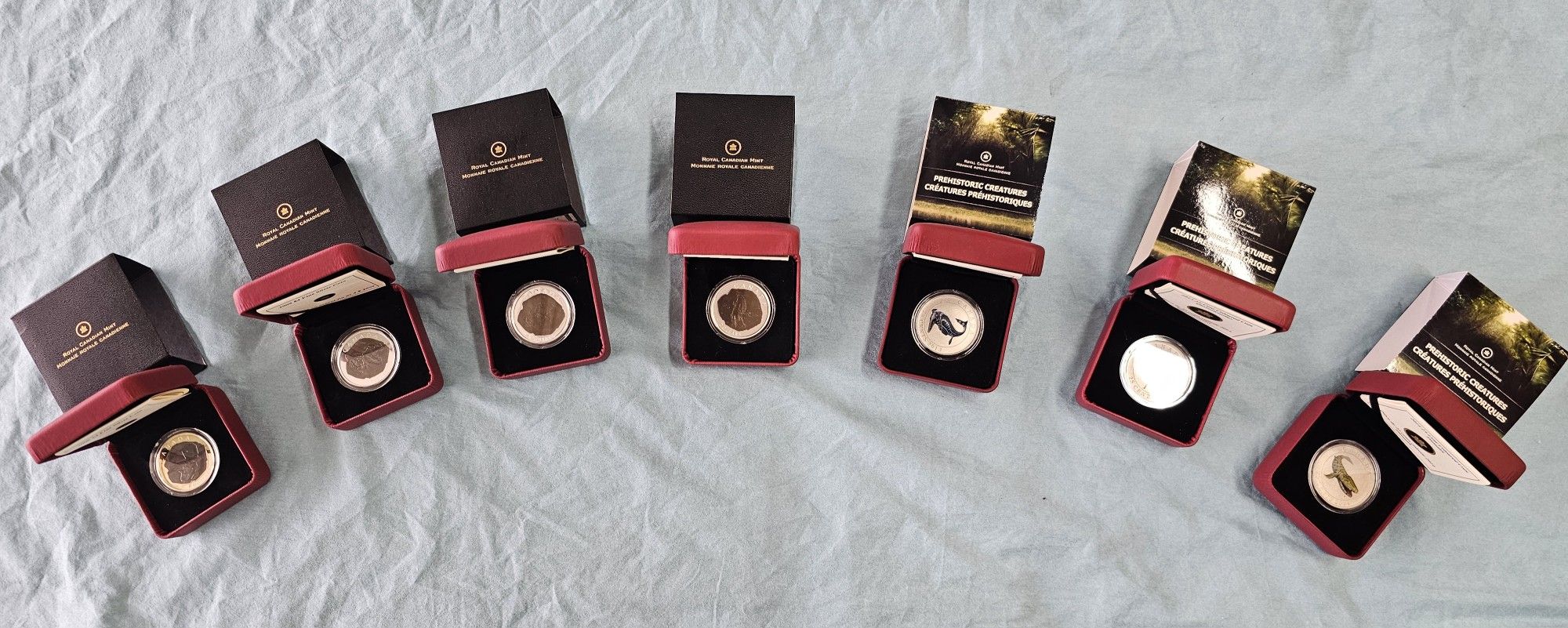 Royal Canadian Mint - Dinosaur Collectibles - 2008-2014