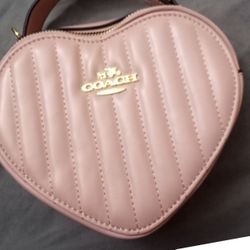 Coach Heart shape Purse