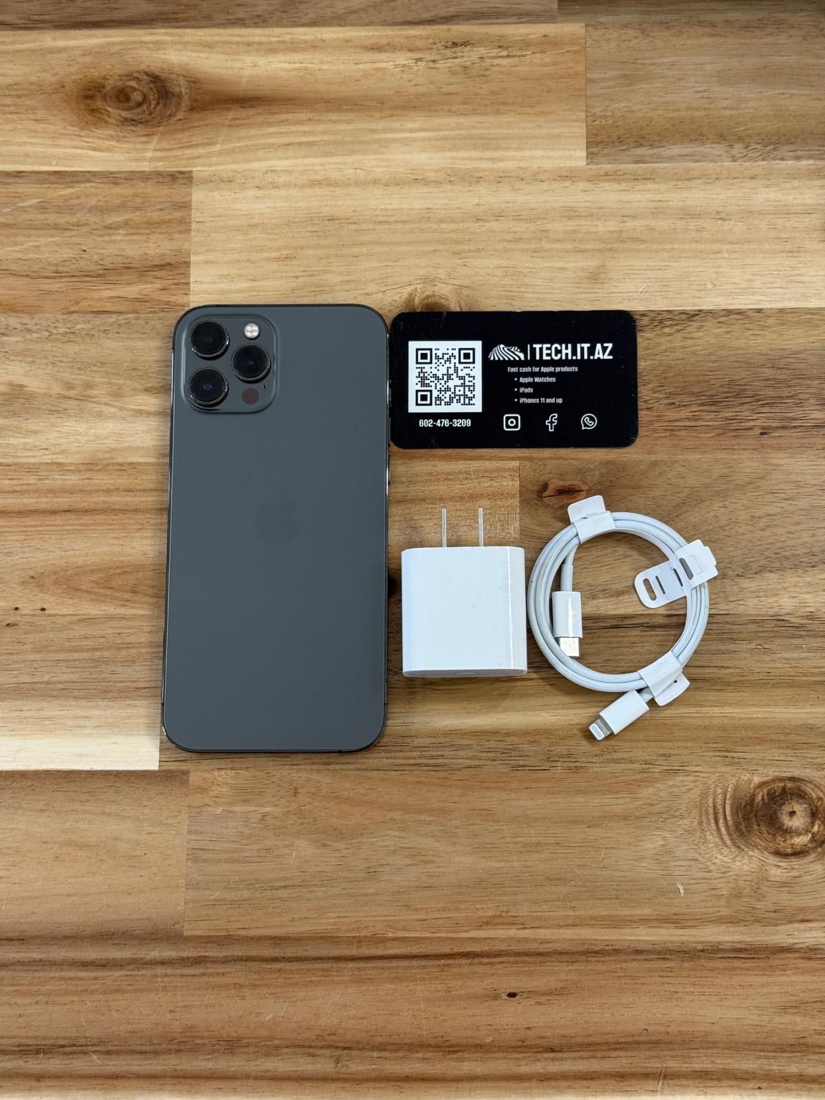 📱 iPhone 12 Pro Max | 256GB | Graphite | Unlocked (Any Carrier)