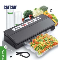 Catcab New Vacuum Sealer Machine W Bags