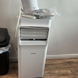 Vissani 5,000 BTU 115-Volt 3-in-1 Portable Air Conditioner Unit with Dehumidifier and Remote