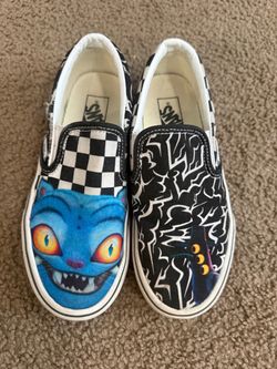 K-pop Demon hunters vans slip ons