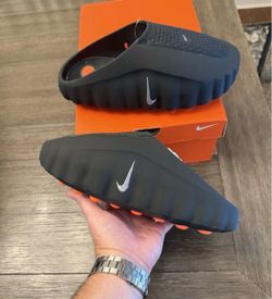 Nike Black Mind Slide 001 Chrome Size 8.5M/10W