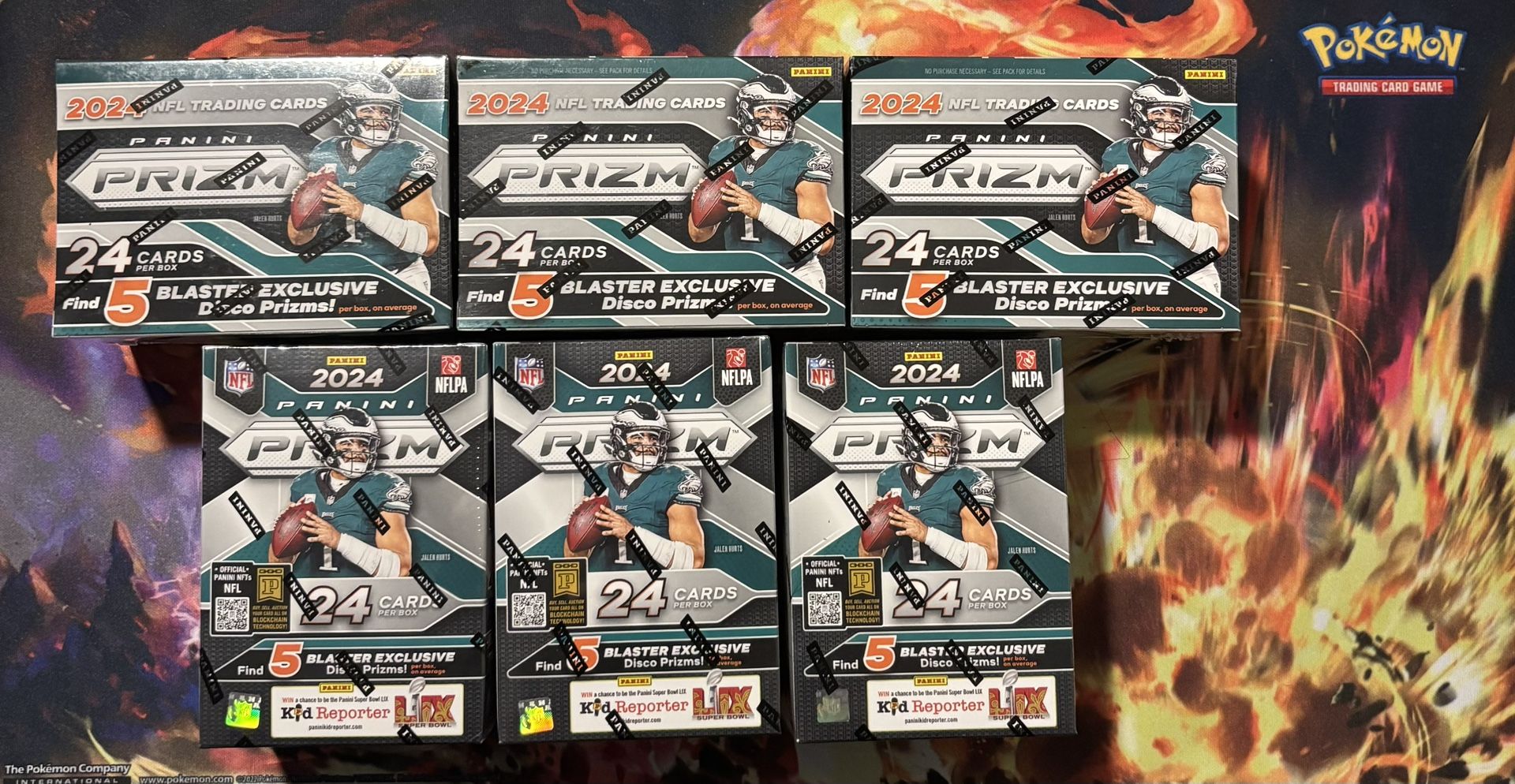2024-25 NFL PRIZM DISCO BLASTER BOX