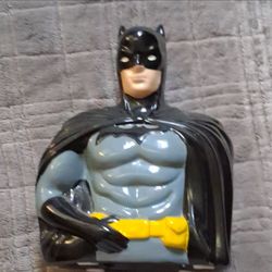 Batman Bust Coin Bank Figure