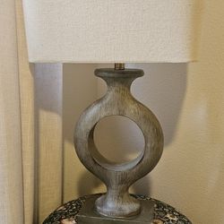 Champagne & Cream Gold Table Lamp