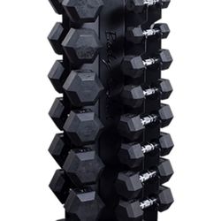 Like NEW 3 Sided Vertical Dumbbell Weight Rack Holds 10 Pairs Compact Space Saving $300 Amazon Dumbbells Also For Sale 