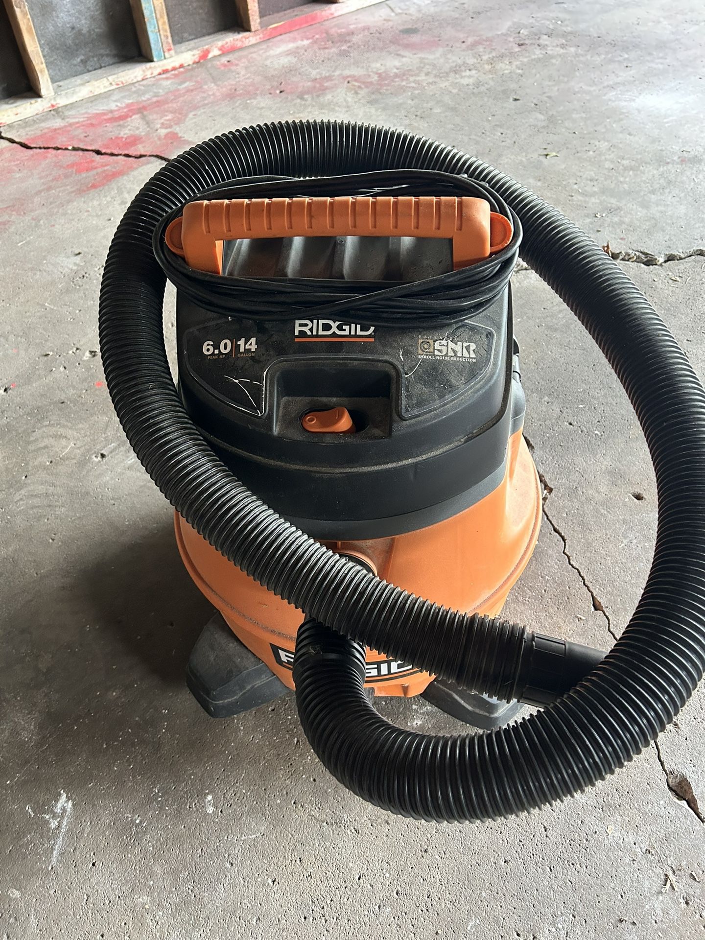 Ridge Shop Vac 6.0 14gall