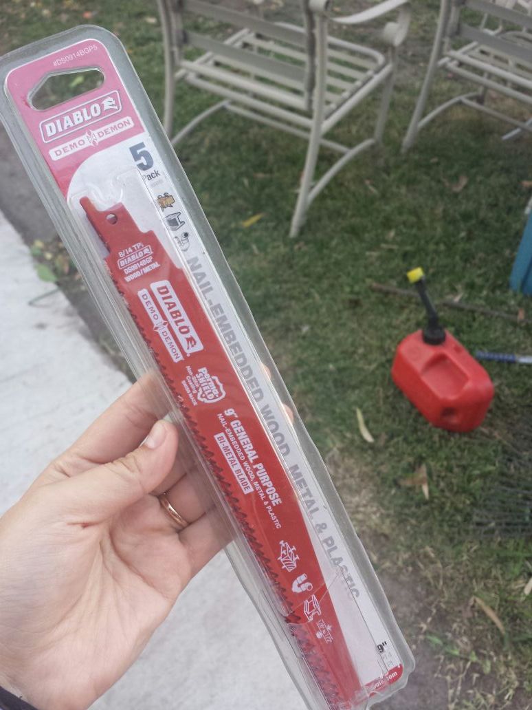 Soso blades diablo reciprocating blades 9in