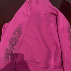 Pink Chrome Maddy Boy Hoodie