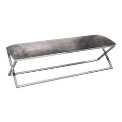 Moe's Home Collection OT-1011-15 Rossi Grey Bench