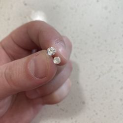 14k Gold Stud Earrings