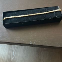 Bracelets Sterling Silver 925. New With Zirconia 