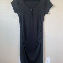 Black Heart Hips Maxi dress 