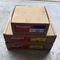 Duralast Brake Drums & Brake Shoes Set for Toyota Yaris Brand New