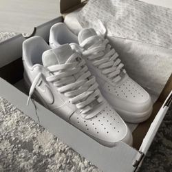 White Air Force 1s