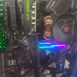 Intel 14100, 16gb Ddr43000, Msi Z790-p Motherboard, Evga 750watt, 500gb Nvme Ssd, Gtx 1660s.