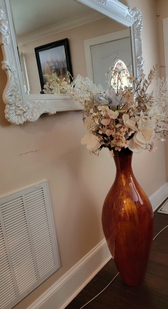 Floor Vase Hot Orage Pier Imports 30" H
