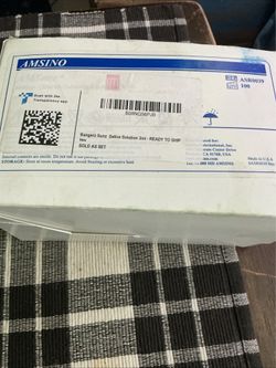Saline Solution 3ml Unit Dose,  Open Box.