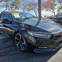 2018 HONDA ACCORD SPORT SEDAN 4D 