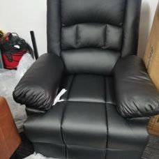 Black Recliner Chair 