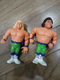 WWE  WWF The Rockers Shawn Michaels Marty Jannetty Wrestling Action Figure 90s Hasbro $100 OBO 