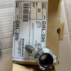 GBL-200 3/4" 14 TO 4AWG DIE CAST ZINC IMC/RIGID CONDUIT GROUNDING BUSHING
