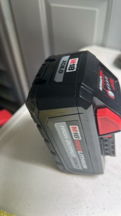 Milwaukee 8.0 high output battery