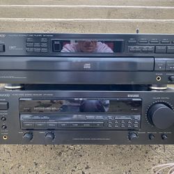 Kenwood Receiver & 5 Disc Player