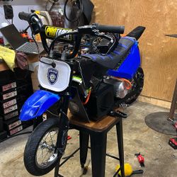 Razor mx350 72v. 50+ mph Willing to trade for super 73