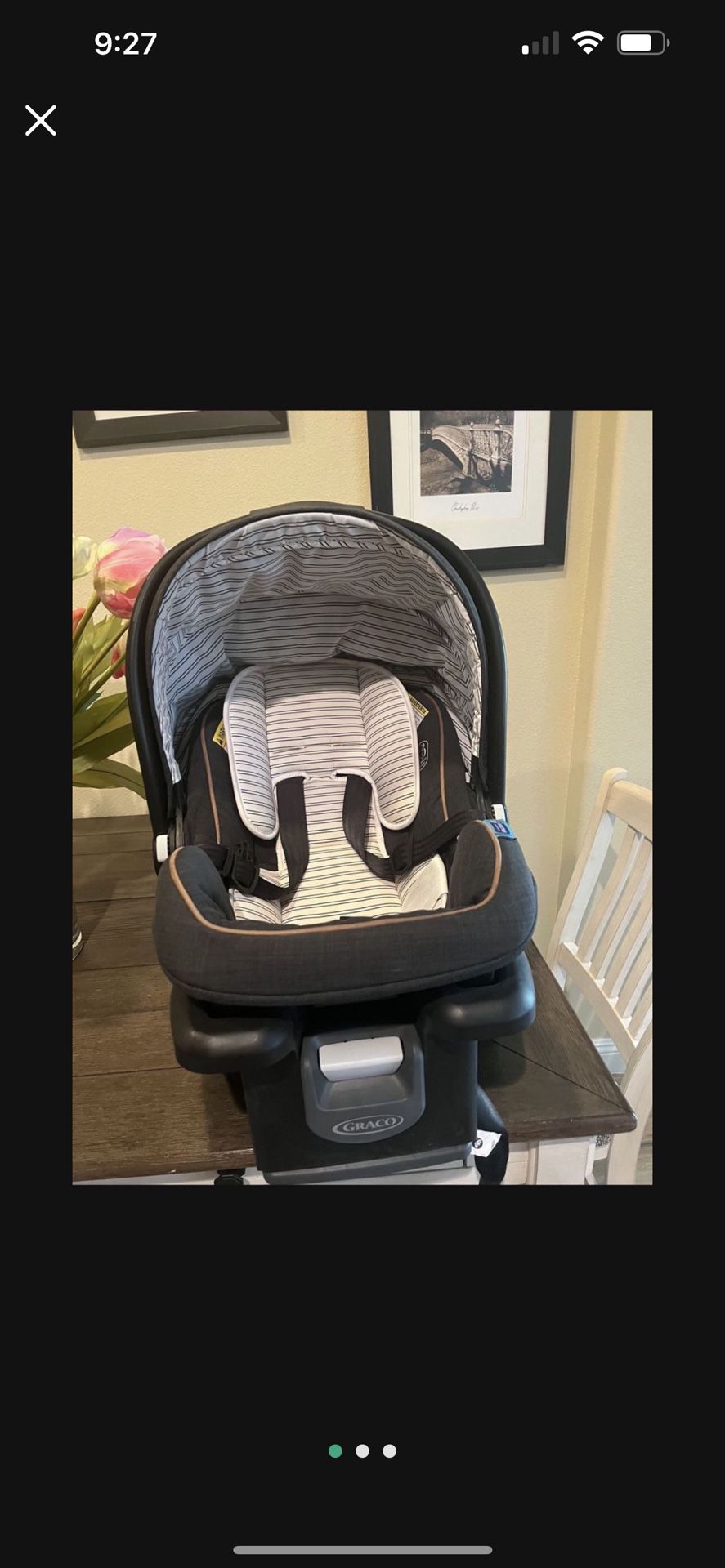 Infant Car Seat With Base 
