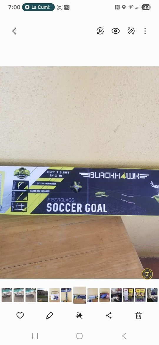 2 Pack Dome Goals Soccer Nets