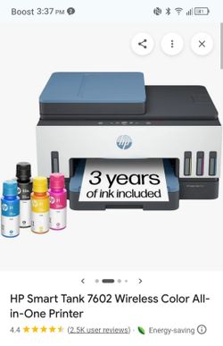 HP All In One 7602R printer