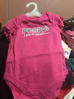 Onesies brand new different size
