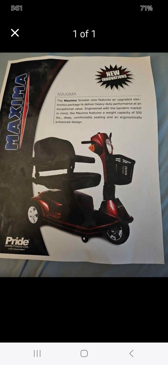 Mobility Scooter